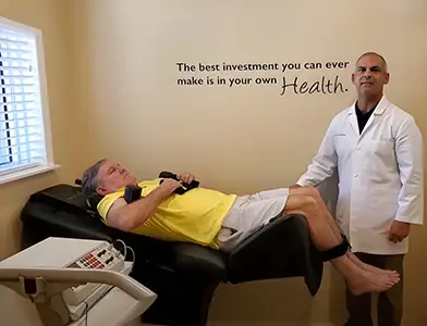 Experience immediate relief from back pain and muscle tension with Back on Track Decompression